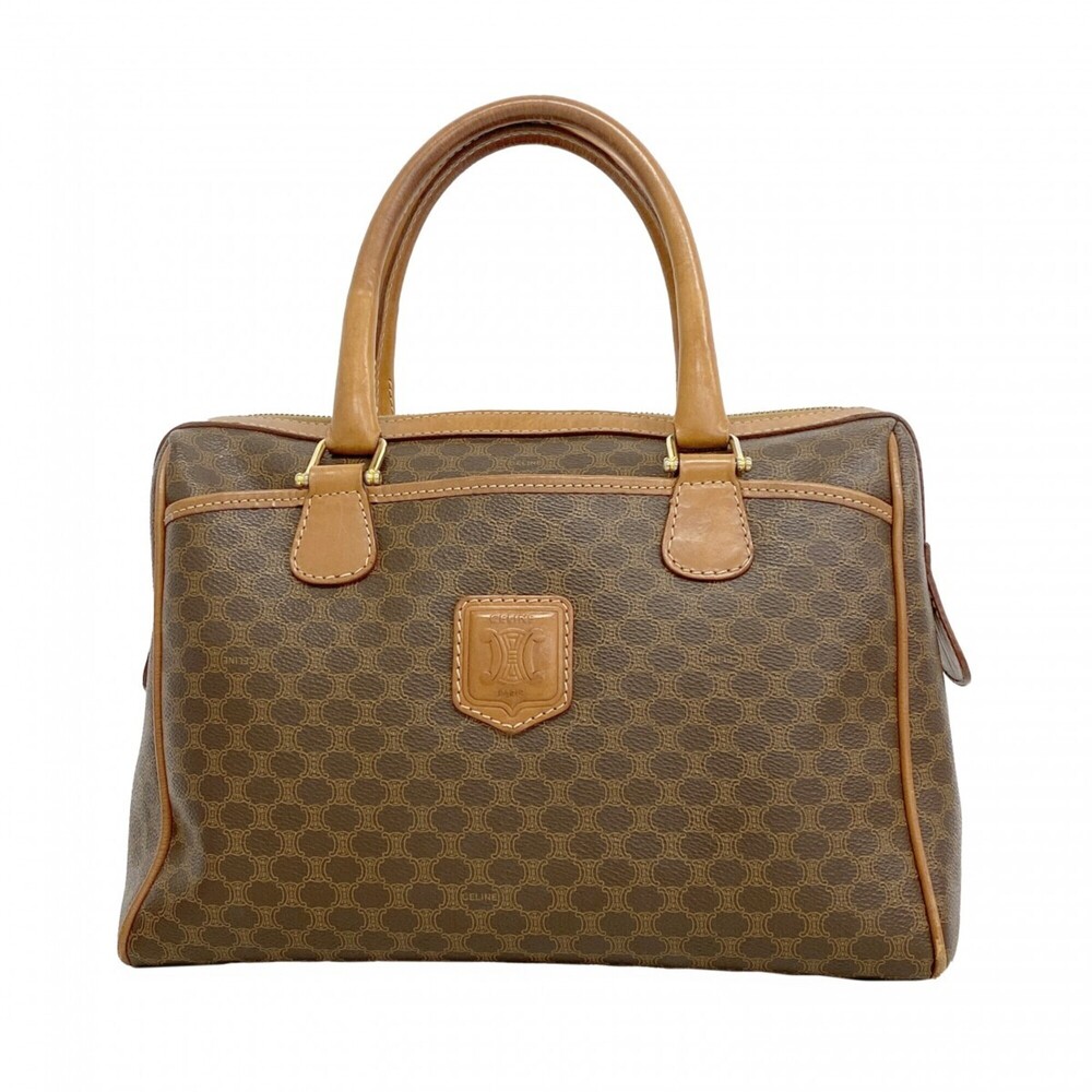 Celine Macadam Brown Handbag for Women